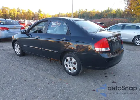 2009 Kia Spectra Ex z USA, uszkodzony, nr VIN KNAFE222495652011